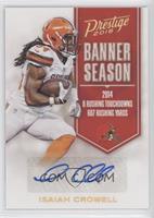 Isaiah Crowell #/50