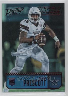 2016 Panini Prestige - [Base] - Xtra Points Red #206 - Rookies - Dak Prescott