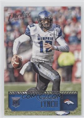 2016 Panini Prestige - [Base] #203 - Rookies - Paxton Lynch