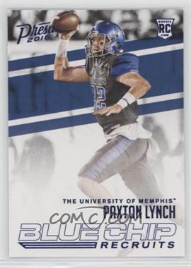 2016 Panini Prestige - Blue Chip Recruits #16 - Paxton Lynch