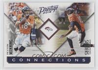 Emmanuel Sanders, Peyton Manning