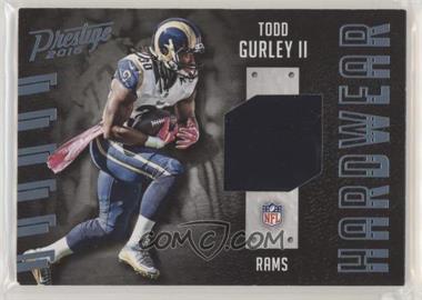 2016 Panini Prestige - Hardwear - Materials #24 - Todd Gurley II /25 [EX to NM]