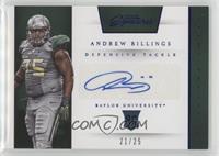 Prime Prospects Signatures - Andrew Billings #/25
