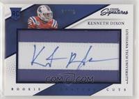 Rookie Signature Cuts - Kenneth Dixon #/25