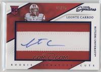 Rookie Signature Cuts - Leonte Carroo #/25