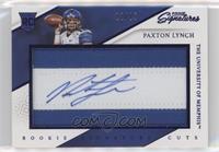 Rookie Signature Cuts - Paxton Lynch #/25