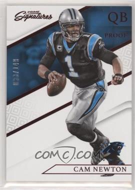 2016 Panini Prime Signatures - [Base] - Prime Proof Red #194 - Cam Newton /149