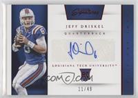 Prime Prospects Signatures - Jeff Driskel #/49