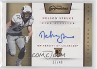 Prime Prospects Signatures - Nelson Spruce #/49