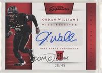 Prime Prospects Signatures - Jordan Williams #/49