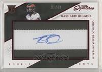 Rookie Signature Cuts - Rashard Higgins #/49