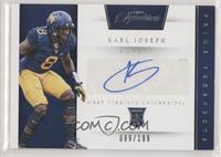 Prime Prospects Signatures - Karl Joseph #/199