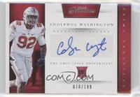 Prime Prospects Signatures - Adolphus Washington #/199