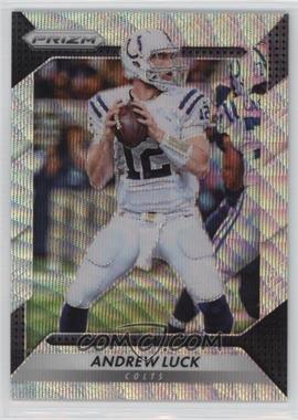 2016 Panini Prizm - [Base] - Blue Wave Prizm #132 - Andrew Luck /149