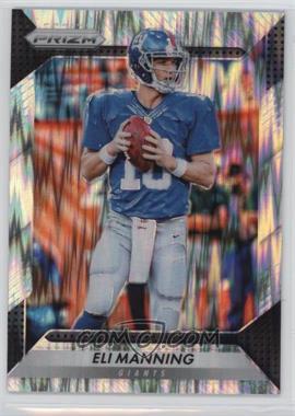 2016 Panini Prizm - [Base] - Flash Prizm #186 - Eli Manning