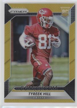 2016 Panini Prizm - [Base] - Gold Prizm #296 - Rookie - Tyreek Hill /10