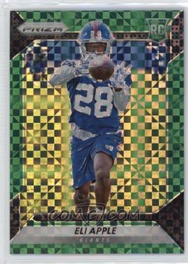 2016 Panini Prizm - [Base] - Green Power Prizm #223 - Rookie - Eli Apple /49