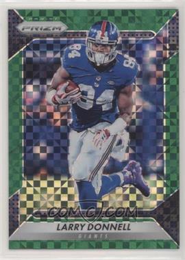 2016 Panini Prizm - [Base] - Green Power Prizm #37 - Larry Donnell /49