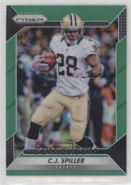 2016 Panini Prizm - [Base] - Green Prizm #131 - C.J. Spiller