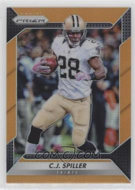 2016 Panini Prizm - [Base] - Orange Prizm #131 - C.J. Spiller /299