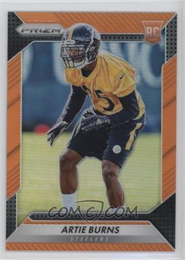 2016 Panini Prizm - [Base] - Orange Prizm #205 - Rookie - Artie Burns /299