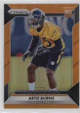 2016 Panini Prizm - [Base] - Orange Prizm #205 - Rookie - Artie Burns /299