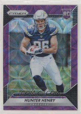 2016 Panini Prizm - [Base] - Purple Scope Prizm #262 - Rookie - Hunter Henry /99