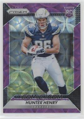 2016 Panini Prizm - [Base] - Purple Scope Prizm #262 - Rookie - Hunter Henry /99