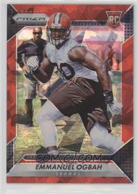 2016 Panini Prizm - [Base] - Red Crystals Prizm #265 - Rookie - Emmanuel Ogbah /75