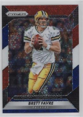 2016 Panini Prizm - [Base] - Red White & Blue Disco Prizm #115 - Brett Favre