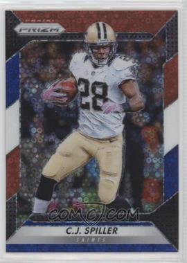 2016 Panini Prizm - [Base] - Red White & Blue Disco Prizm #131 - C.J. Spiller