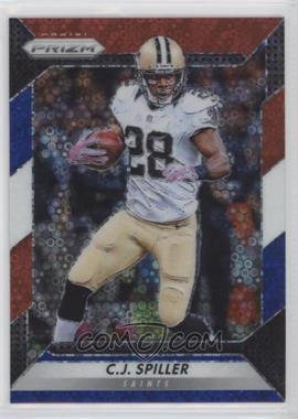 2016 Panini Prizm - [Base] - Red White & Blue Disco Prizm #131 - C.J. Spiller