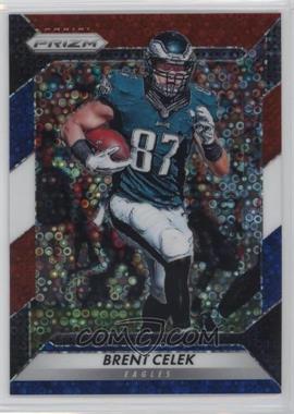 2016 Panini Prizm - [Base] - Red White & Blue Disco Prizm #97 - Brent Celek