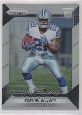 2016 Panini Prizm - [Base] - Silver Prizm #238 - Rookie - Ezekiel Elliott