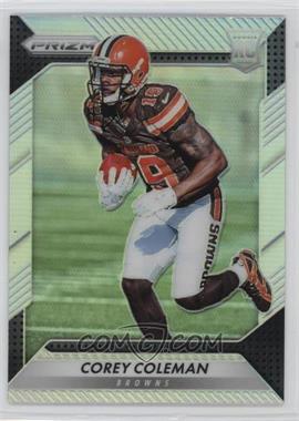 2016 Panini Prizm - [Base] - Silver Prizm #248 - Rookie - Corey Coleman