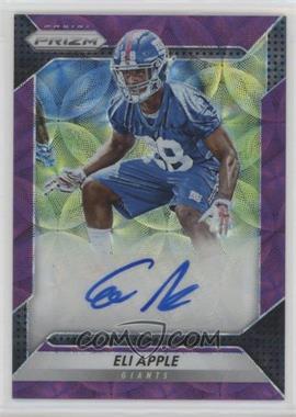 2016 Panini Prizm - Rookie Autograph - Purple Scope Prizm #RA-EAP - Eli Apple /99