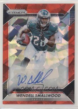 2016 Panini Prizm - Rookie Autograph - Red Crystals Prizm #RA-WSM - Wendell Smallwood /75