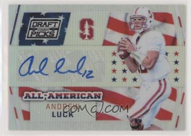 2016 Panini Prizm Collegiate Draft Picks - All Americans Autographs - Silver Prizm #15 - Andrew Luck /5 [EX to NM]