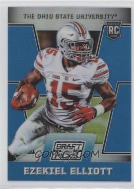 2016 Panini Prizm Collegiate Draft Picks - [Base] - Blue Prizm #105 - Draft Picks - Ezekiel Elliott