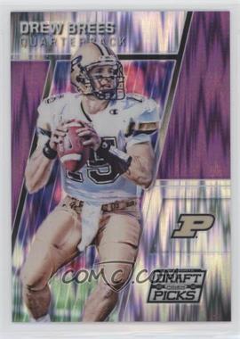 2016 Panini Prizm Collegiate Draft Picks - [Base] - Purple Flash Prizm #34 - Drew Brees /99