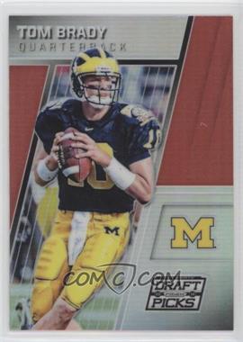 2016 Panini Prizm Collegiate Draft Picks - [Base] - Red Prizm #95 - Tom Brady