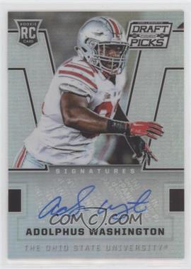 2016 Panini Prizm Collegiate Draft Picks - [Base] - Silver Prizm Autographs #181 - Draft Picks - Adolphus Washington