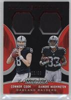 Connor Cook, DeAndre Washington #/99