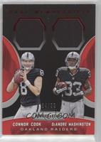 Connor Cook, DeAndre Washington #/99