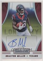 Braxton Miller #/25