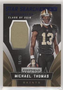 2016 Panini Rookies & Stars - Star Search Memorabilia - Prime #30 - Michael Thomas /25