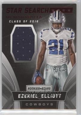 2016 Panini Rookies & Stars - Star Search Memorabilia #6 - Ezekiel Elliott