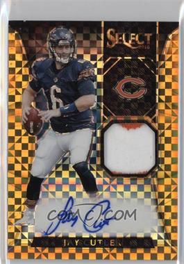 2016 Panini Select - Autographed Materials - Gold Prizm #AM-JC - Jay Cutler /10