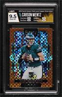 Field Level - Carson Wentz [HGA 9.5 GEM MINT] #/49