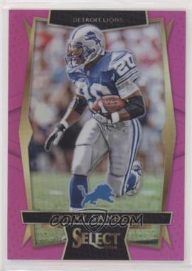 2016 Panini Select - [Base] - National Convention Pink Prizm #8 - Concourse - Barry Sanders /15